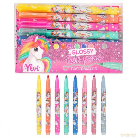 Ylvi - Glossy Felt Pen Set (0412094)