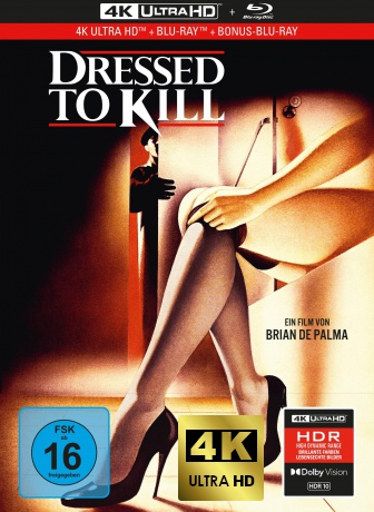 Dressed to Kill (W przebraniu mordercy) (Mediabook) [Blu-Ray 4K]+[Blu-Ray]