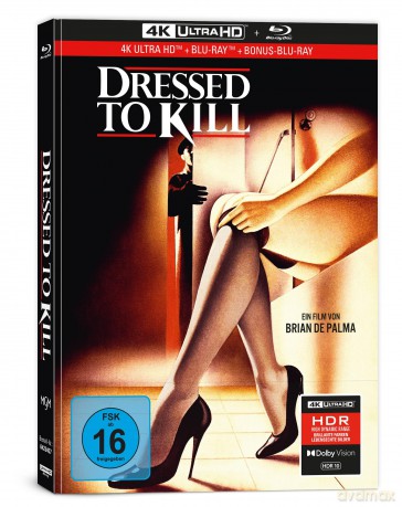 Dressed to Kill (W przebraniu mordercy) (Mediabook) [Blu-Ray 4K]+[Blu-Ray]