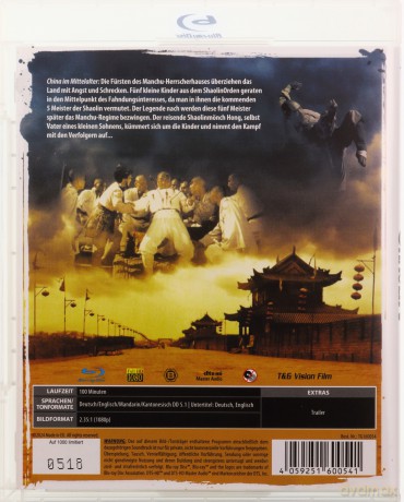 Shaolin Temple (Klasztor Shaolin) [Blu-Ray]