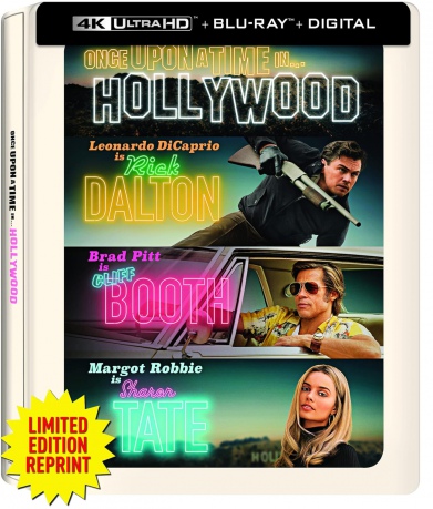 Pewnego razu... w Hollywood (steelbook) [Blu-Ray 4K]+[Blu-Ray]