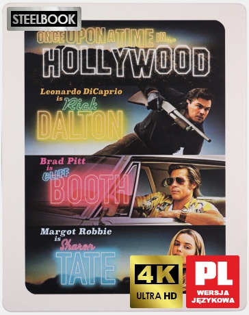 Pewnego razu... w Hollywood (steelbook) [Blu-Ray 4K]+[Blu-Ray]