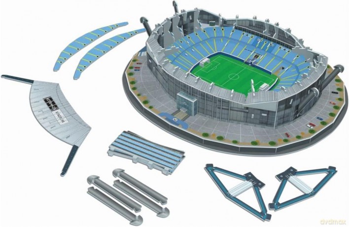 Manchester City Etihad 3D Stadium [PUZZLE]