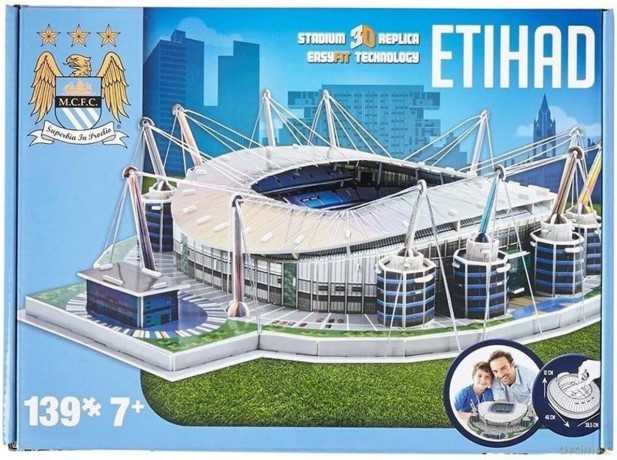 Manchester City Etihad 3D Stadium [PUZZLE]
