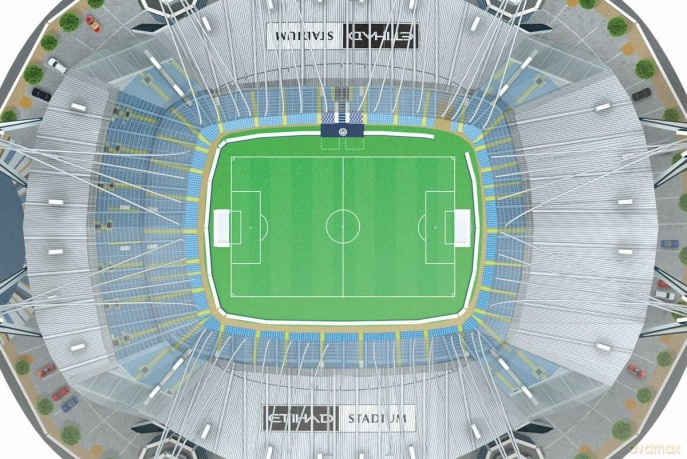 Manchester City Etihad 3D Stadium [PUZZLE]