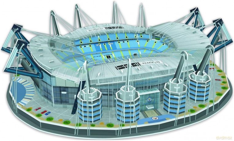 Manchester City Etihad 3D Stadium [PUZZLE]