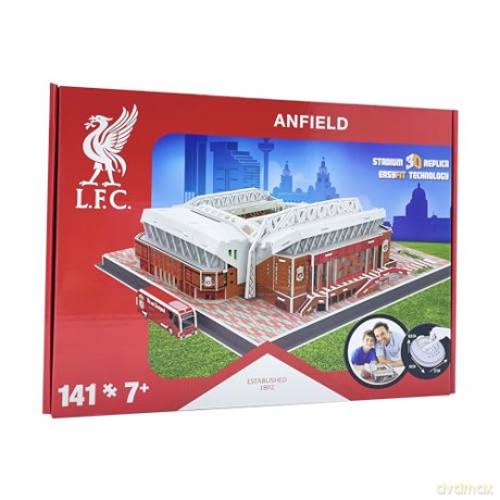 Liverpool Anfield 3D Stadium (updated for 2024) [PUZZLE]