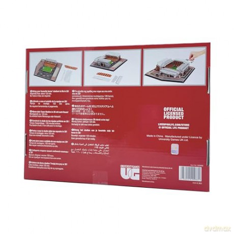 Liverpool Anfield 3D Stadium (updated for 2024) [PUZZLE]