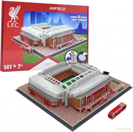Liverpool Anfield 3D Stadium (updated for 2024) [PUZZLE]