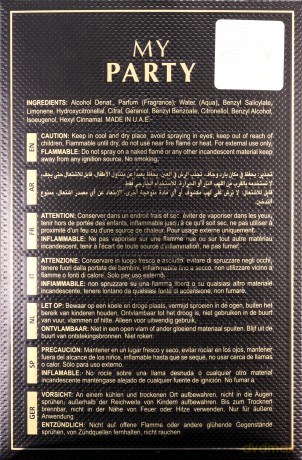 Alhambra My Party - woda perfumowana - Volume: 100 ml