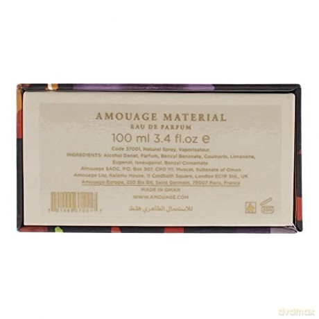 Amouage Material - woda perfumowana - Volume: 100 ml