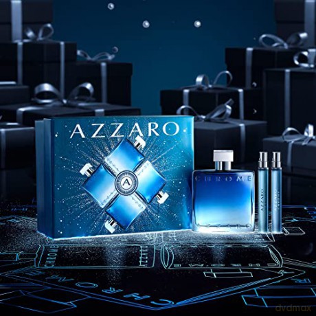 Azzaro Chrome - woda perfumowana 100 ml + woda perfumowana 10 ml + woda toaletowa 10 ml