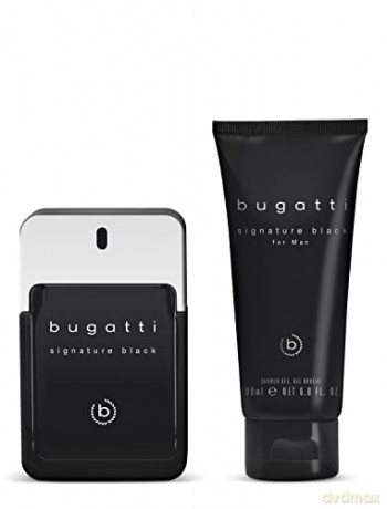 Bugatti Signature Black - woda toaletowa 100 ml + shower gel 200 ml