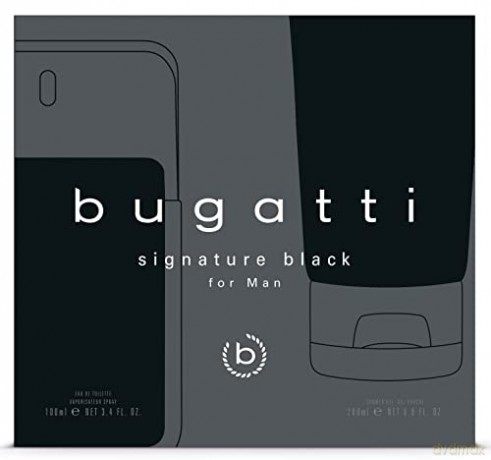 Bugatti Signature Black - woda toaletowa 100 ml + shower gel 200 ml