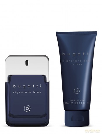Bugatti Signature Blue - woda toaletowa 100 ml + sprchový gel 100 ml