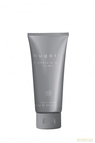 Bugatti Signature Grey - woda toaletowa 100 ml + sprchový gel 200 ml