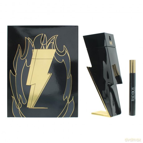 Carolina Herrera Bad Boy - woda toaletowa 100 ml + woda toaletowa 10 ml