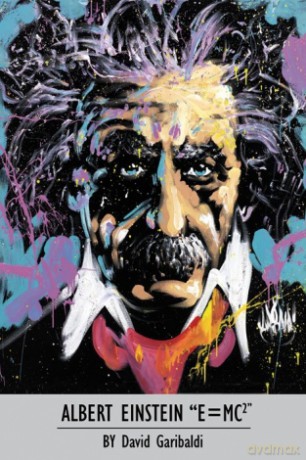 Albert Einstein (David Garibaldi) [PLAKAT]