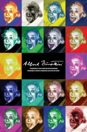 Albert Einstein (Pop Art) [PLAKAT]