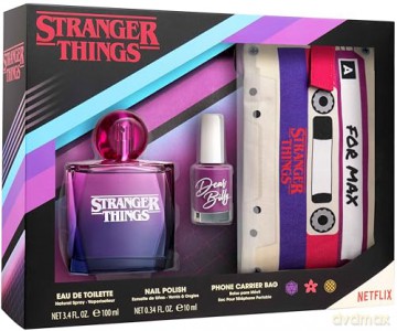 EP Line Stranger Things - woda toaletowa 100 ml + lak na nehty + pouzdro na mobil