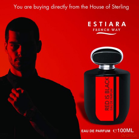 Estiara Red Is Black Pour Homme - woda perfumowana - Volume: 100 ml