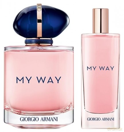 Giorgio Armani My Way - woda perfumowana 90 ml (plnitelná) + woda perfumowana 15 ml