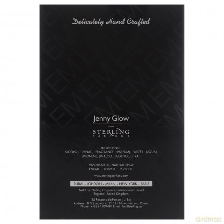 Jenny Glow Chemistry 1 - woda perfumowana - Volume: 80 ml