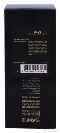 Mancera Fig Extasy - woda perfumowana - Volume: 120 ml