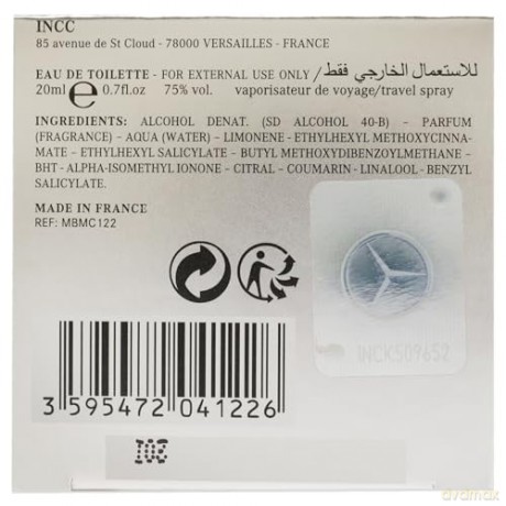 Mercedes-Benz Mercedes-Benz Club - woda toaletowa - Volume: 20 ml - travel spray