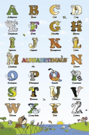 Alphabetimals [PLAKAT]