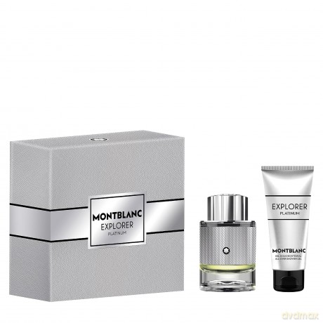 Montblanc Explorer Platinum - woda perfumowana 60 ml + sprchový gel 100 ml