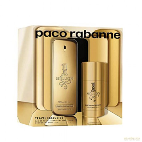 Paco Rabanne 1 Million - woda toaletowa 100 ml + tuhý deodorant 75 ml