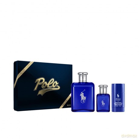 Ralph Lauren Polo Blue - woda toaletowa 125 ml + woda toaletowa 40 ml + deodorant