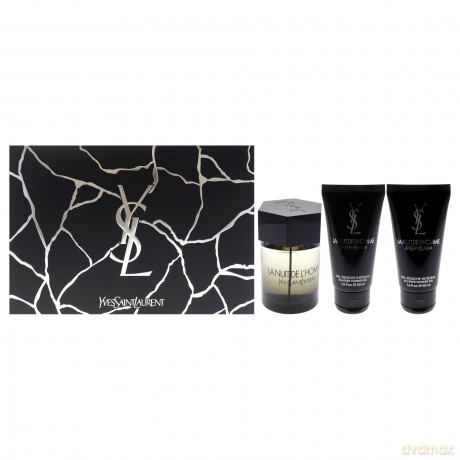 Yves Saint Laurent La Nuit De L` Homme - woda toaletowa 100 ml + sprchový gel 50 ml