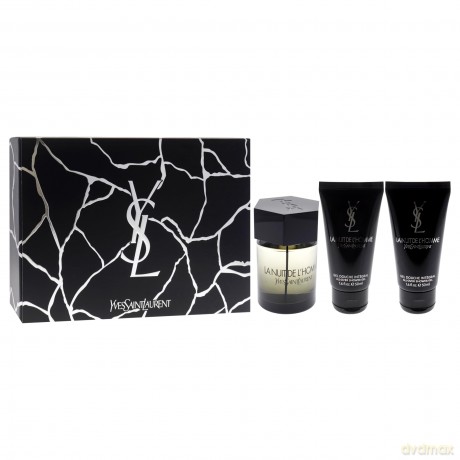Yves Saint Laurent La Nuit De L` Homme - woda toaletowa 100 ml + sprchový gel 50 ml
