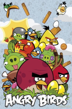 Angry Birds Collage [PLAKAT]