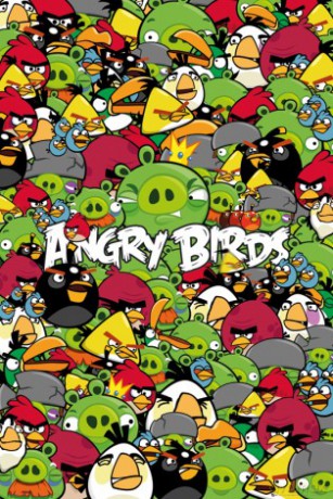 Angry Birds Collage [PLAKAT]