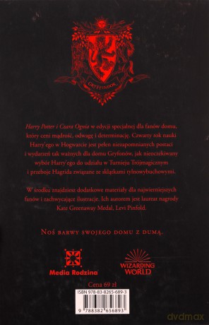 Harry Potter i Czara Ognia. Gryffindor - J. K. Rowling [KSIĄŻKA]