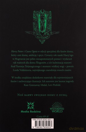 Harry Potter i Czara Ognia. Slytherin - J. K. Rowling [KSIĄŻKA]