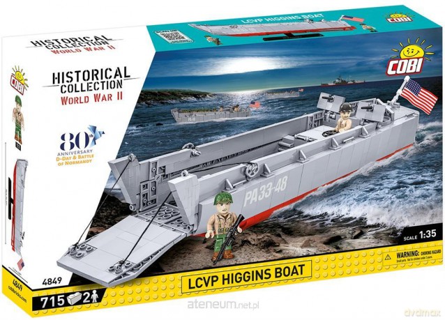 HC WWII LCVP - Higgins Boat [KLOCKI]