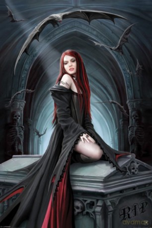 Anne Stokes (Await The Night) [PLAKAT]