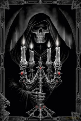 Anne Stokes Candelabra [PLAKAT]