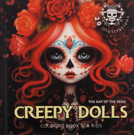 Kolorowanka 160x160 Creepy dolls Upiorne laleczki