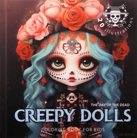 Kolorowanka 160x160 Creepy dolls Upiorne laleczki