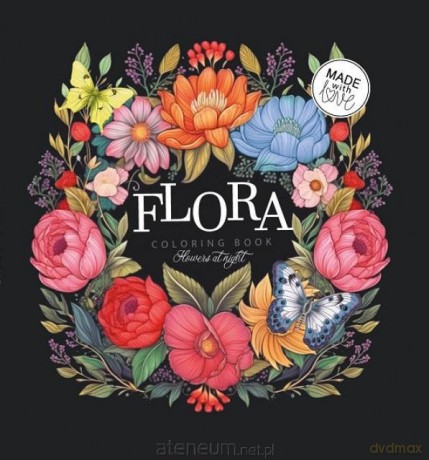 Kolorowanka 160x160 Flora Kwiaty
