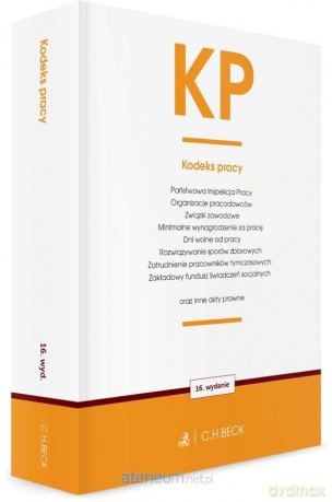 KP. Kodeks pracy oraz ustawy towarzyszące [KSIĄŻKA]