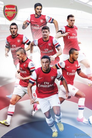 Arsenal Players 12/13 [PLAKAT]
