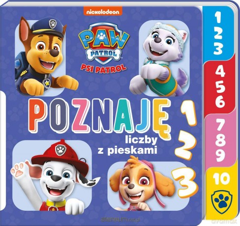 Psi Patrol. Poznaję... cz.8 Liczby [KSIĄŻKA]