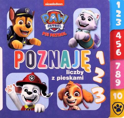 Psi Patrol. Poznaję... cz.8 Liczby [KSIĄŻKA]
