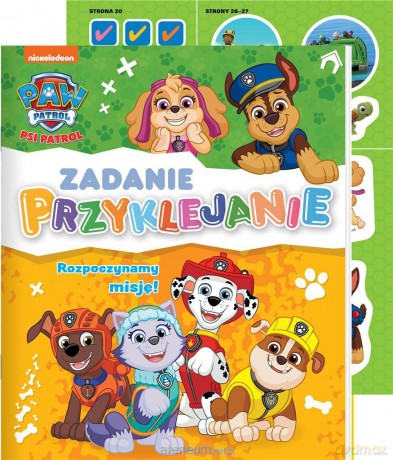 Psi Patrol. Zadanie Przyklejanie cz.6 [KSIĄŻKA]